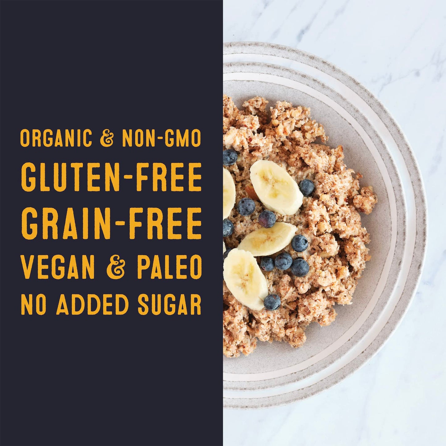 Wella Cereal Oatmeal Alternative, Gluten-Free Breakfast Hot Cereal, Grain-Free Paleo Organic Vegan High Protein Superfood, Plant-Based Non-Gmo, Low In Net Carbs, Multi-Serve Bag, Pumpkin Spice Flavor (1 Count, 12.8 Oz. Bag)