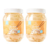 HOMTIEM Pickled Sushi Ginger, Sweeteners from Stevia, Fat Free, Sugar Free, 24 Oz (2 Jars of 12 Oz)