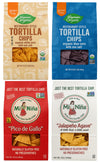 Mi Nina Tortilla Chips Variety Pack - Jalapeo Agave, Pico de Gallo (2x12oz) & Wegmans White Corn, Blue Corn Chips (2x16oz) | Glu