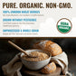 Grand Teton Organic Einkorn Berries - Food-Grade Farro Piccolo for Baking & Cooking, 2.5 lbs