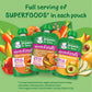 Gerber Organic For Baby 2Nd Foods Pouches Immune Builder Variety Pack (3) Carrot Apple Mango (3) Mango Peach Carrot Sweet Potato