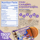 Stroop Club Chai Infused Organic Stroopwafel Caramel Treats | Vegan, Plant-Based And Dutch-Approved Indulgence - 24 Vegan Waffle