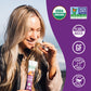 Tosi Dark Chocolate Almond Protein Bars, Plant Based With Nuts, Gluten-Free Crunchy Snacks, Vegan, Organic, Flax & Chia Seeds, S