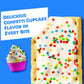 Pop-Tarts Breakfast Toaster Pastries, Frosted Confetti Cupcake (96 Pop-Tarts)