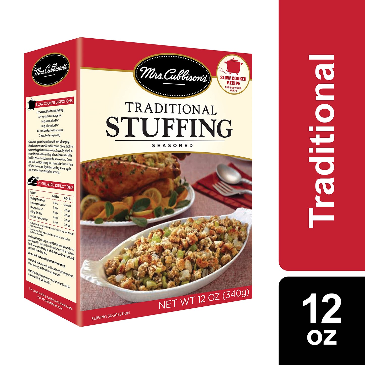 Mrs. Cubbisons Stuffing Mix Traditional 12 Oz