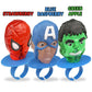 Imaginings 3 Marvel Avengers Lollipop Rings, Individually Wrapped Spiderman, Hulk, And Captain America Decorated Suckers, Birthd