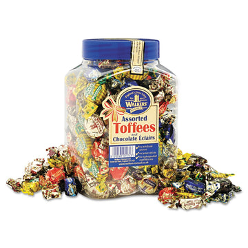 Walkers Nonsuch 94054 Assorted Toffee, 2.75lb Plastic Tub