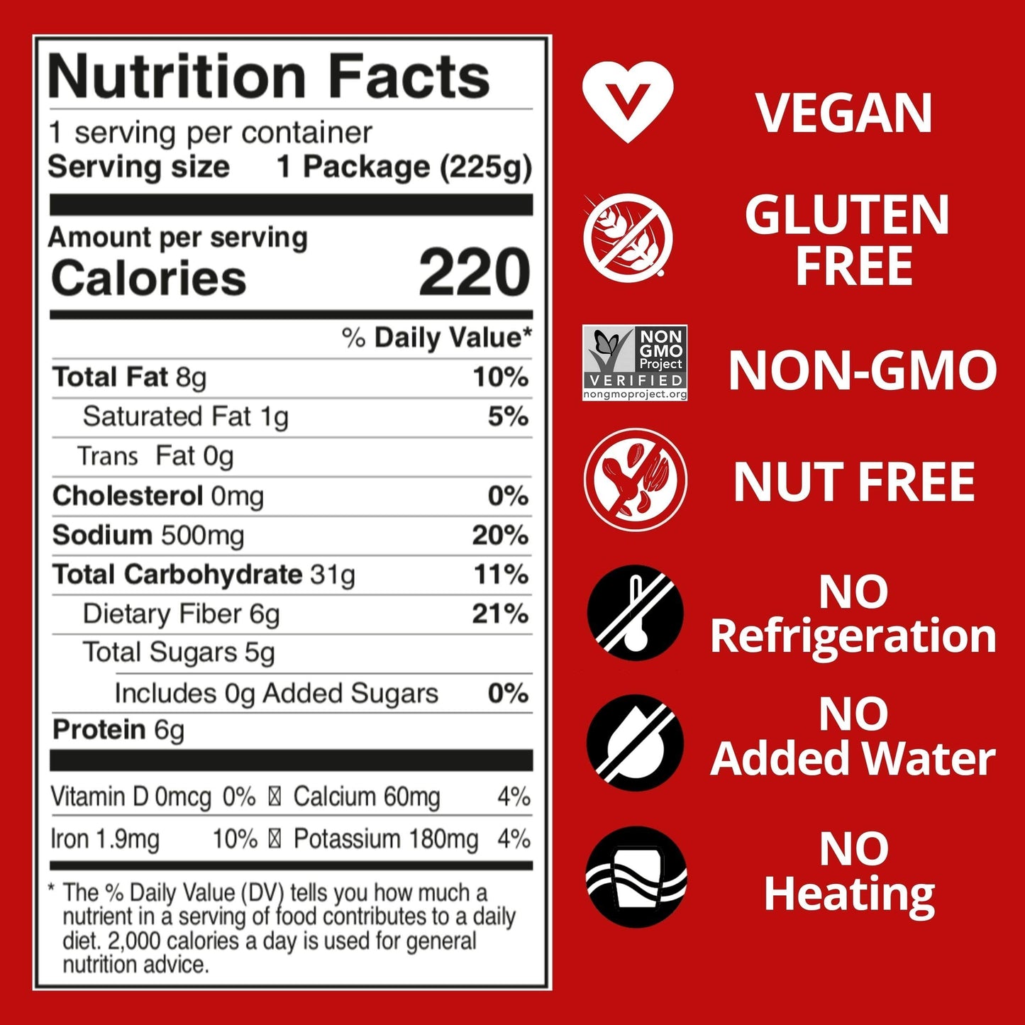 Kitchen & Love Quinoa Quick Meal 6-Pack | Vegan, Gluten-Free, 7.9 oz
