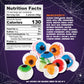 30 Gummy Eyeballs  Spooky Halloween Eyeball Candy in 4 Flavors  Soft Gummies with Jelly Filling  Individually Wrapped  By 4YoreElves (19 oz)