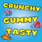 NERDS Gummy Clusters, Very Berry Candy, Crunchy & Gummy, 8 oz, Blue, Perfect for Snacking and Sharing