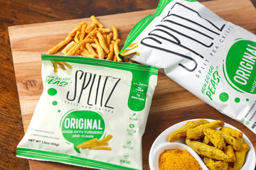 Splitz Split Pea Crisps Variety Pack (1.5Oz) 15Ct Plant-Based, Organic, Non-Gmo, Vegan, Gluten-Free, Superfoods, Healthy Snack F