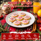 Christmas Jimmies Sprinkles for Cake Decorating,White Red and Green Jimmies Mix,Edible Sugar Holiday sprinkle for Cupcake Topper