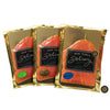 New Yorks Delicacy Smoked Salmon Nova - 3 x 4 Oz, Pre-Sliced, Fully Trimmed, Kosher, Gluten Free, High in Omega 3