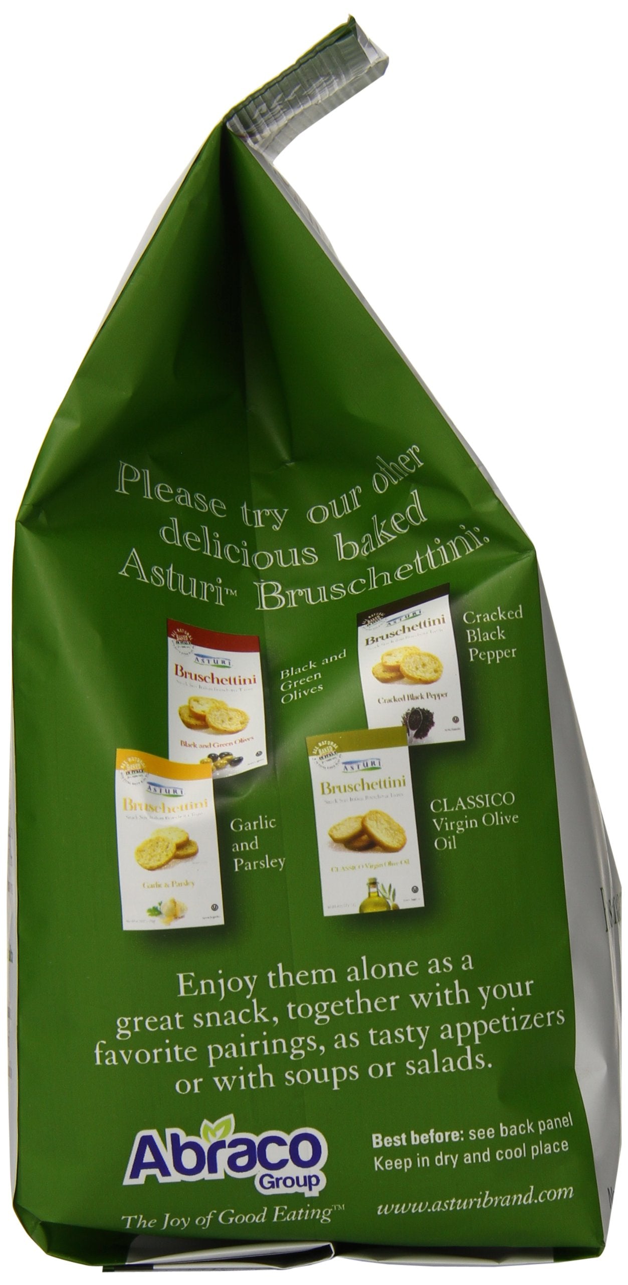 Asturi Bruschettini, Rosemary and Olive Oil, 4.23 Ounce