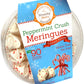 Krunchy Melts Original Meringue Cookies | Peppermint Crush Flavor | Only 90 Calories Per Serving | Fat Free, Gluten Free, Dairy Free (4 Oz)