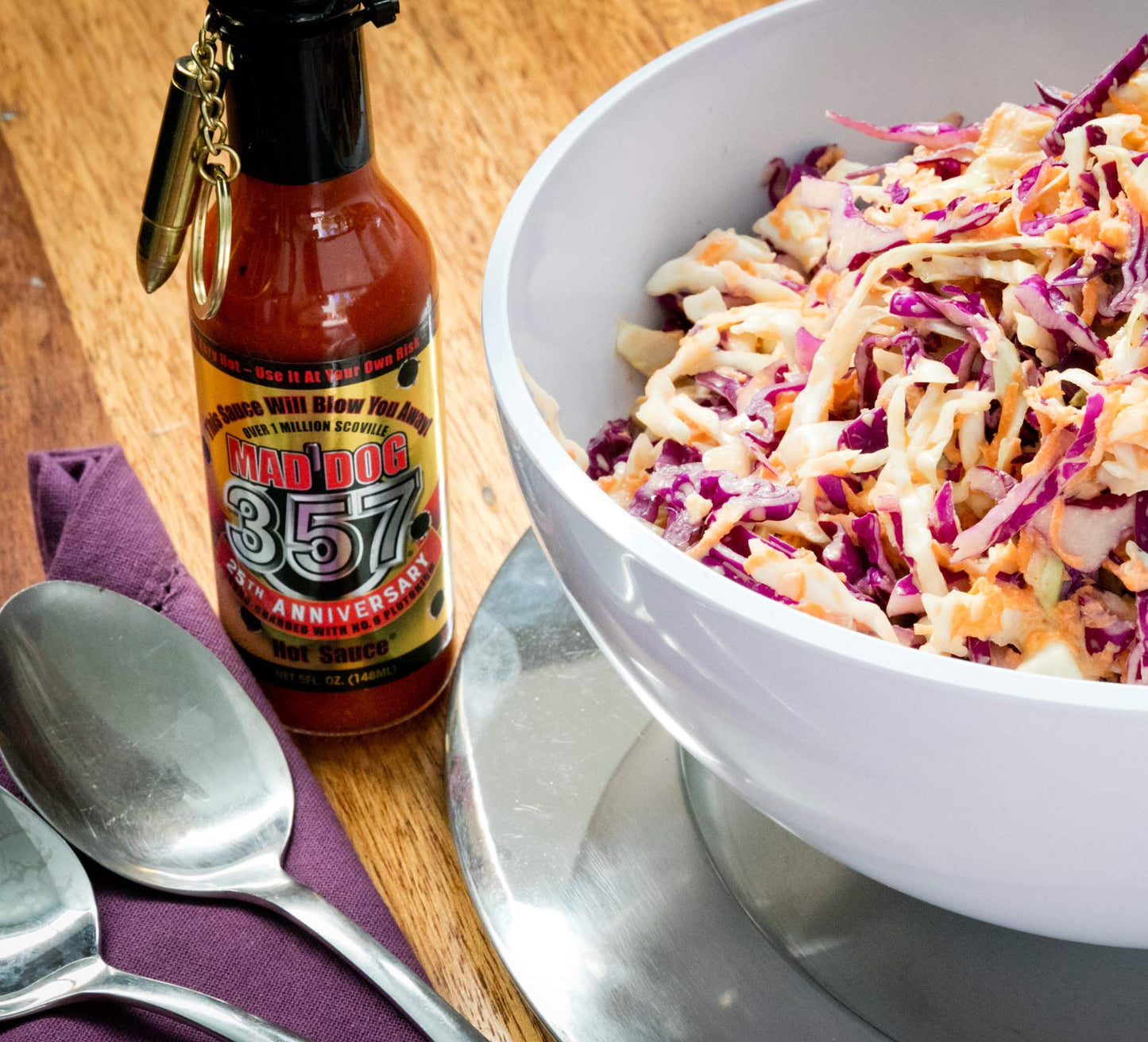Mad Dog 357 Gold Edition Hot Sauce, Over 1 Million Scoville, Carolina Reaper, Scorpion & Ghost Peppers, Enhanced with No. 9 Plut