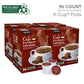 Cafe Escapes Cafe Mocha Keurig Single-Serve K-Cup Pods, 96 Count (4 Packs Of 24)