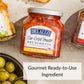 Delallo Sun-Dried Tomato Bruschetta, Gourmet Condiment Spread Made With Extra Virgin Olive Oil, Authentic Italian Recipe, Non-Gmo, Kosher, Gluten-Free, 10 Oz Jar, (12 Pack)
