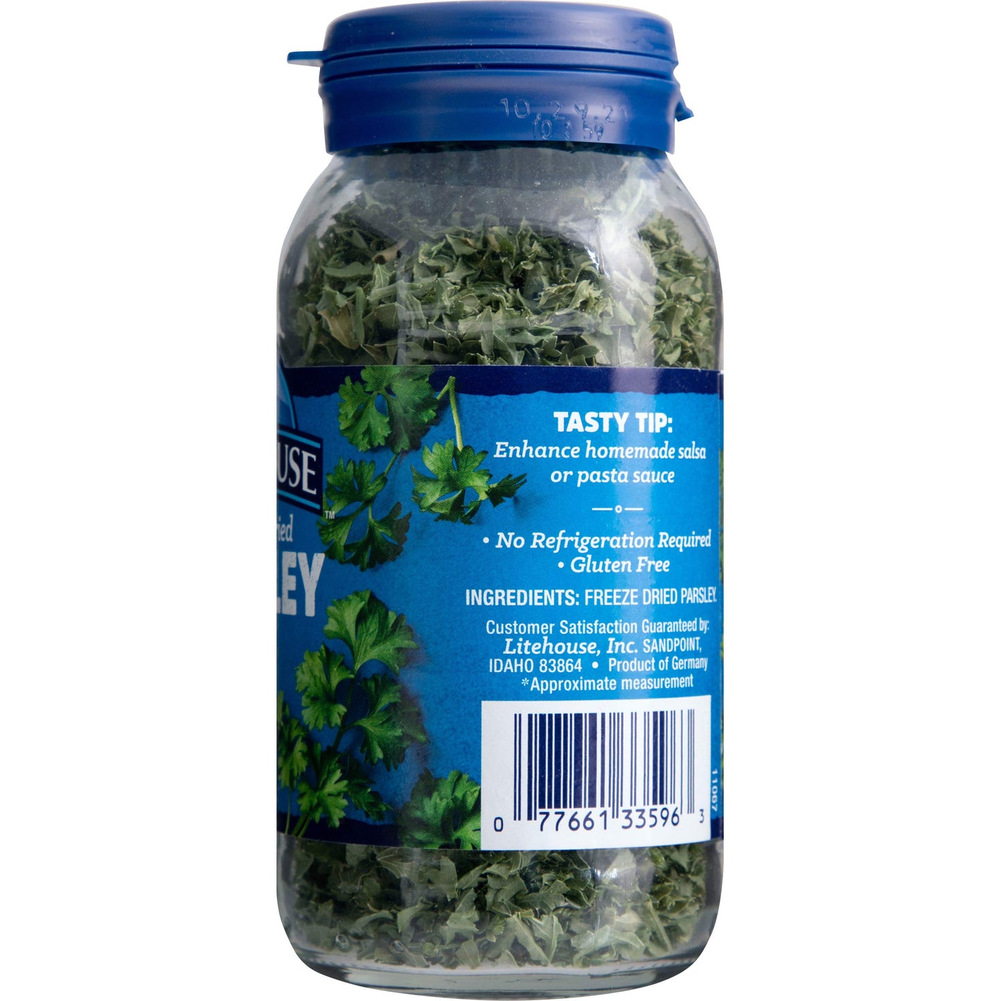 Litehouse Freeze-Dried Herbs Variety Gift Set, (Garlic, Parsley, Red Onion, Chives, Dill) - Gluten-Free, Keto Friendly, Non-Gmo,