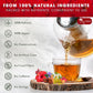 TOG999 Upgraded Herbal Tea - Caffeine-Free, Vegan-Friendly, 40 Tea Bags - 3.5 oz, Blend of 9 Natural Herbs