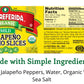 Organic Mild Jalapeo Slices: The Perfect Topping For Tacos, Nachos, And Burgers, La Preferida, 11.5 Oz (Pack Of 2)