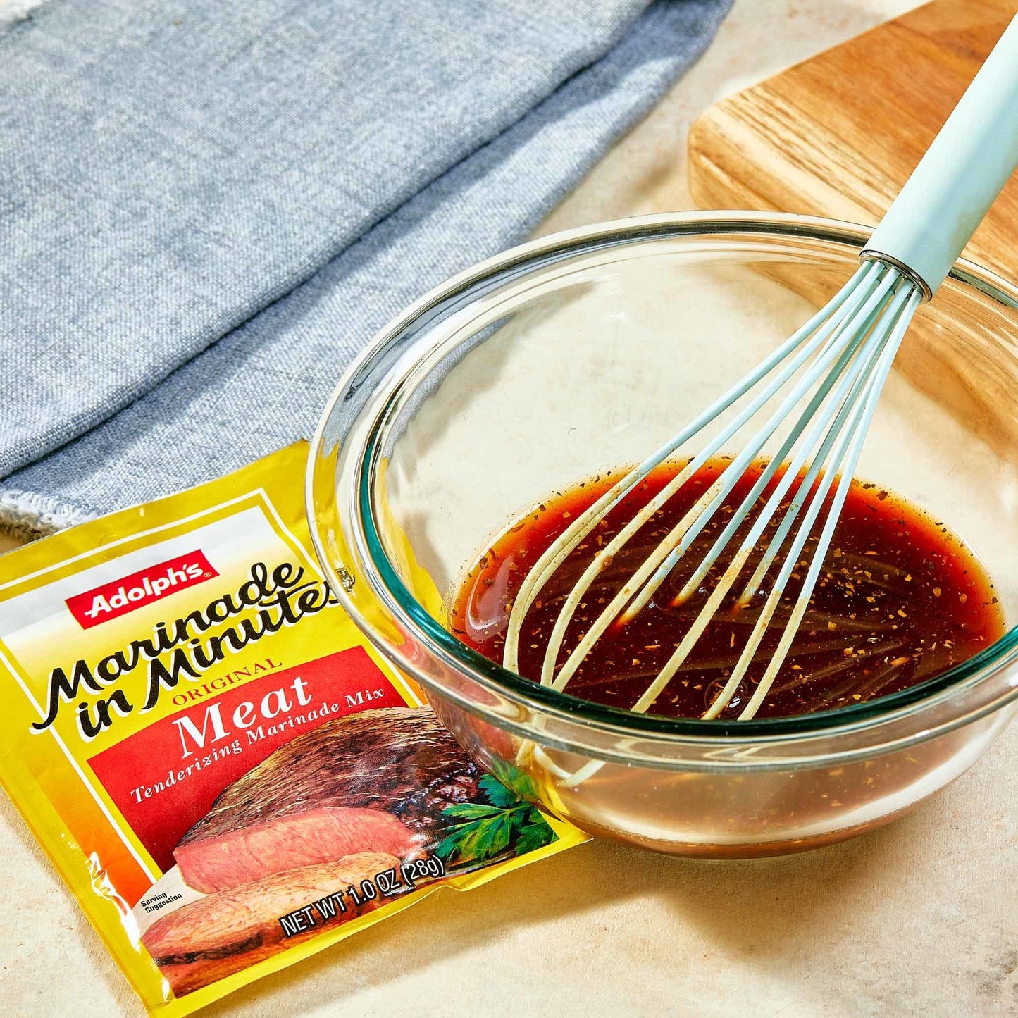Adolph'S Marinade In Minutes Original Meat Tenderizing Marinade, 1 Oz