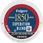 Folgers 1850 Expedition Blend Medium Roast Coffee, 60 Keurig K-Cup Pods