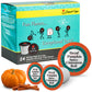 Smart Sips Coffee Decaf Pumpkin Spice Cinnamon Roll Medium Roast Single Serve Pods, 24 Count