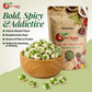 NY Spice Shop Hot Wasabi Peas Bulk - 3 Pound Crunchy Wasabi Pea Mix - Delicious Wasabi Green Peas - Hot Green Peas - Dried Wasab