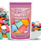 Freeze Dried Air Taffy Crunch Candy - Variety Fruit Flavors, 3.5Oz | Strawberry, Melon, Cherry, Raspberry, Orange, Grape, Myster