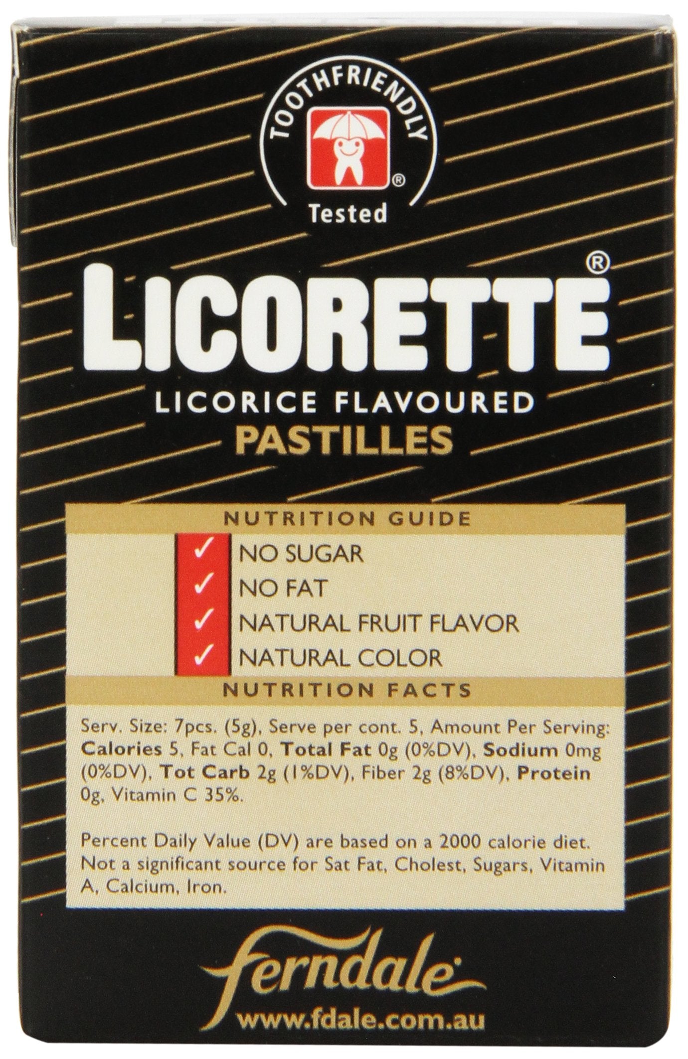 Daprano & Co Licorette Sugar Free Hard Candy, 0.88-Ounce Boxes (Pack of 12)