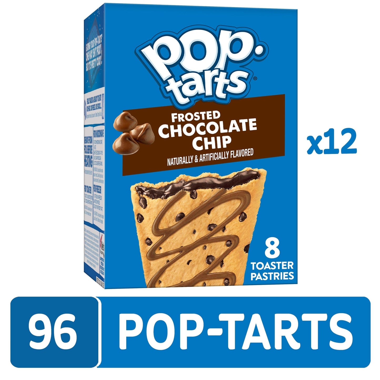 Pop-Tarts Toaster Pastries Chocolate Chip 13.5oz (12 Count)
