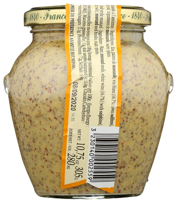 Edmond Fallot Seed Style Mustard, 10.75 Oz
