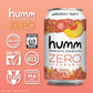 Humm Probiotic Kombucha Zero Sugar Peach Tea, No Refrigeration Needed, Keto Friendly, Organic, Vegan, Gluten Free, 12Oz Cans (16