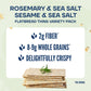 Wasa Flatbread Thins Variety Pack (Pack Of 4), Rosemary & Sea Salt And Sesame & Sea Salt,  Ers, Non-Gmo Ingredients