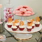 Rssta i Cupcake Toppers, 24 Pack, Quinceañera Theme, Orange Design