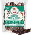 Amazing Chiles & Spices Dried Chipotle Morita Chile Peppers - Smokey Flavor, Medium to High Heat, 4 oz Resealable Bag