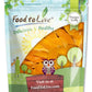 Food to Live Dried Mango Cheeks - Premium Quality, Unsweetened, 1.5 Pound, Gluten-Free, Raw Vegan Snack