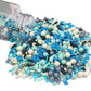Sentovac Ocean Sprinkle Mix for Cake Decorating - Anchor Dolphin Candy, Blue, Sea Theme Party Supplies