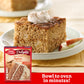 Betty Crocker Delights Super Moist Spice Cake Mix, Holiday Baking, 13.25 oz (Pack of 12)