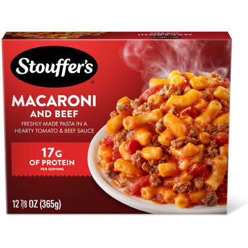 Stouffers Macaroni and Beef Frozen Meal, 12.875 Ounce
