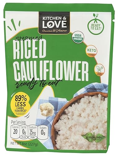 Kitchen & Love Ready To Eat Riced Cauliflower 8 Oz