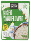 Kitchen & Love Organic Ready to Eat Riced Cauliflower, 8 OZ