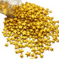 Sentovac Gold Star Sprinkles Edible Sugar for Cake Decorating Mix Sizes Gold Star Sprinkles Cake Topper Cupcake Cookie Baking De