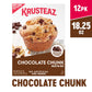 Krusteaz Chocolate Chunk Muffin Mix - No Artificial Flavors/Preservatives - 18.25 Oz Box (Pack Of 12)