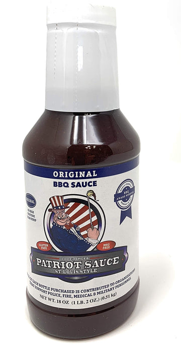 Bbq Sauce Ptrt Org 18Oz (Pack Of 1)