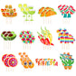 48Pcs Fiesta Cupcake Toppers Cinco De Mayo Decorations Mexican Fiesta Party Decorations Supplies