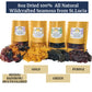 Helen of the West Wildcrafted Sea Moss - 100% Natural Irish Moss, 8oz, Gold Color