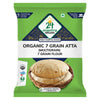 24 Mantra Organic 7 Grain Atta - 1 Kg | Pack of 1 | 100% Organic | Chemical Free & Pesticides Free | Goodness of 7 Grains