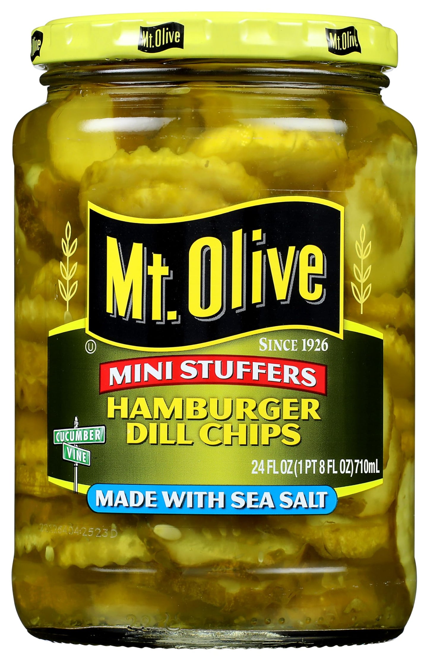 Mt. Olive Mini Stuffers Hamburger Dill Chips